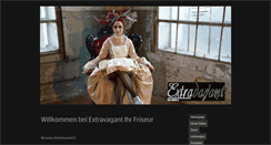Desktop Screenshot of extravagant-ihr-friseur.com