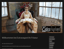 Tablet Screenshot of extravagant-ihr-friseur.com